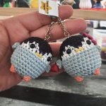 Pareja de pinguinos amigurumis