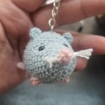 Raton de amigurumi