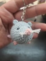 Raton de amigurumi