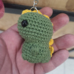 Dinosaurio amigurumi